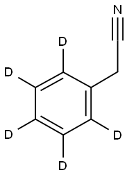 PHENYL-D5-ACETONITRILE Structure