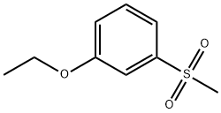 Benzene, 1-ethoxy-3-(methylsulfonyl)- (9CI) Structure