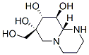 2H-Pyrido[1,2-a]pyrimidine-7,8,9-triol, octahydro-7-(hydroxymethyl)-, (7R,8R,9S,9aR)- (9CI) Structure