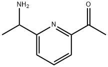 Ethanone, 1-[6-(1-aminoethyl)-2-pyridinyl]- (9CI) Structure