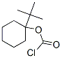 (1-tert-butylcyclohexyl) chloroformate Structure