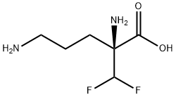 DL-α-Difluoromethylornithine hydrochloride hydrate solid структурированное изображение