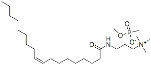 trimethyl[3-(oleoylamino)propyl]ammonium methyl methylphosphonate Structure