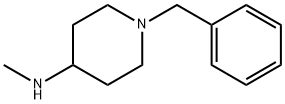 (1-Benzyl-piperidin-4-yl)-methyl-amine 구조식 이미지