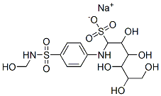 나트륨2,3,4,5,6-펜타히드록시-1-[[4-(히드록시메틸술파모일)페닐]아미노]헥산-1-술폰산 구조식 이미지