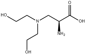 3-(N,N-Diethanolamino)-L-alanine 구조식 이미지
