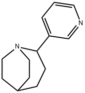 2-(3-피리디닐)-1-아자비사이클로[3.2.2]노난디하이드로클로라이드 구조식 이미지
