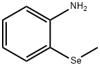Benzenamine,2-(methylseleno)- 구조식 이미지