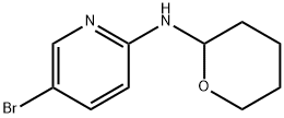 (5-bromopyridine-2-yl)(tetrahydropyran-2-yl)amine 구조식 이미지