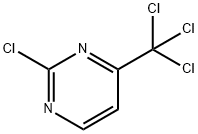 2-chloro-4-trichloromethyl-pyrimidine Structure