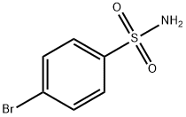 4-Bromobenzenesulfonamide 구조식 이미지