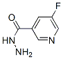 3-Pyridinecarboxylicacid,5-fluoro-,hydrazide(9CI) Structure