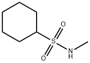 N-Methylcyclohexanesulfonamide Structure