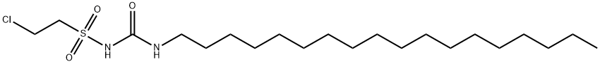 2-chloro-N-[(octadecylamino)carbonyl]ethanesulphonamide Structure