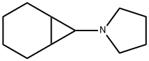Pyrrolidine, 1-bicyclo[4.1.0]hept-7-yl- (9CI) Structure