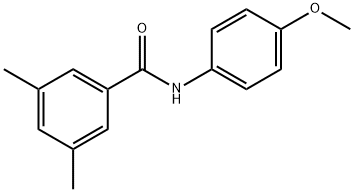 Benzamide, N-(4-methoxyphenyl)-3,5-dimethyl- (9CI) Structure