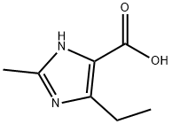 1H-Imidazole-4-carboxylicacid,5-ethyl-2-methyl-(9CI) Structure
