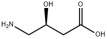 (S)-(+)-4-AMINO-3-HYDROXYBUTANOIC ACID 구조식 이미지