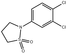 2-(3,4-dichlorophenyl)tetrahydro-1H-1lambda~6~-isothiazole-1,1-dione Structure