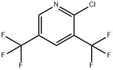 2-CHLORO-3,5-BIS(TRIFLUOROMETHYL)PYRIDINE Structure