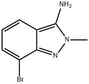 7-Bromo-2-methyl-2H-Indazol-3-amine Structure