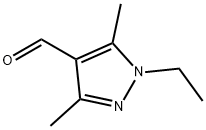 1H-Pyrazole-4-carboxaldehyde, 1-ethyl-3,5-dimethyl- (9CI) Structure