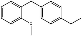벤젠,1-[(4-에틸페닐)메틸]-2-메톡시-(9CI) 구조식 이미지