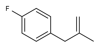 3-(4-FLUOROPHENYL)-2-METHYL-1-PROPENE Structure