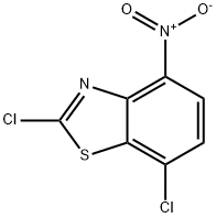 2,7-디클로로-4-니트로벤조티아졸 구조식 이미지