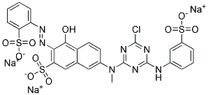 Reactive Orange 5 구조식 이미지