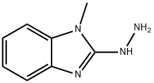 2H-Benzimidazol-2-one,1,3-dihydro-1-methyl-,hydrazone(9CI) 구조식 이미지