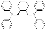 (1S,2S)-(+)-1,2-BIS(DIPHENYLPHOSPHINOMETHYL)CYCLOHEXANE Structure