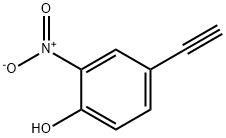 4-에티닐-2-니트로-페놀 구조식 이미지