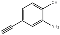 페놀,2-아미노-4-에티닐-(9CI) 구조식 이미지