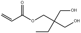 2,2-비스(히드록시메틸)부틸아크릴레이트 구조식 이미지