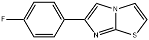 IMidazo[2,1-b]thiazole, 6-(4-fluorophenyl)- Structure