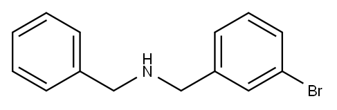 BENZYL-(3-BROMOBENZYL)AMINE Structure