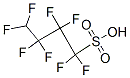 1,1,2,2,3,3,4,4-octafluorobutane-1-sulphonic acid Structure