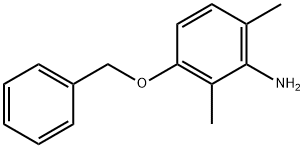 2,6-diMethyl-3-(phenylMethoxy)-benzenaMine 구조식 이미지