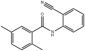 벤즈아미드,N-(2-시아노페닐)-2,5-디메틸-(9CI) 구조식 이미지