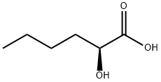 Hexanoic acid, 2-hydroxy-, (2S)- 구조식 이미지