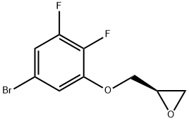 (R)-2-((5-BROMO-2,3-DIFLUOROPHENOXY)METHYL)OXIRANE Structure