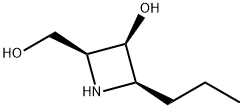 2-Azetidinemethanol, 3-hydroxy-4-propyl-, (2S,3S,4R)- (9CI) 구조식 이미지