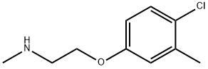 1-(4-클로로-3-메틸-페녹시)-N,N-디메틸-메탄아민 구조식 이미지