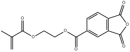 4-METHACRYLOXYETHYL TRIMELLITIC ANHYDRIDE 구조식 이미지