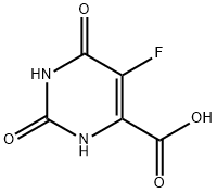 5-Fluoroorotic acid  구조식 이미지