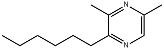 2-HEXYL-3,5-DIMETHYLPYRAZINE Structure