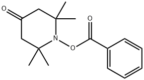 1-Benzoyloxy-2,2,6,6-tetramethyl-4-oxopiperidine Structure