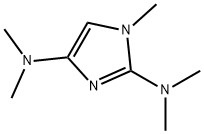 1-METHYL-2,4-BIS(DIMETHYLAMINO)-IMIDAZOLE Structure