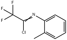 N-(O-TOLYL)-2,2,2-TRIFLUOROACETIMIDOYL CHLORID 구조식 이미지